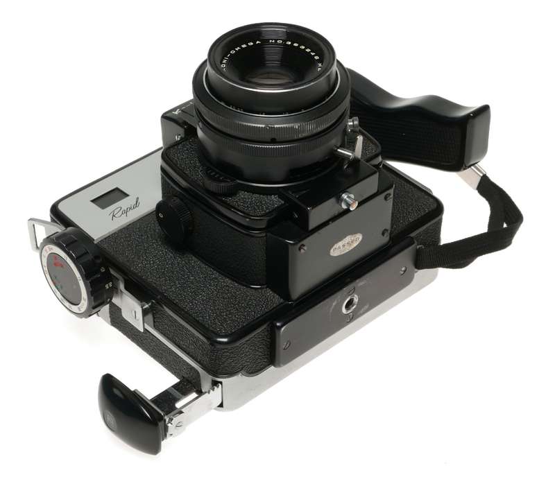 Koni-Omega Rapid Hexanon 3.5/90mm Medium format Black film f3.5 f=90mm lens