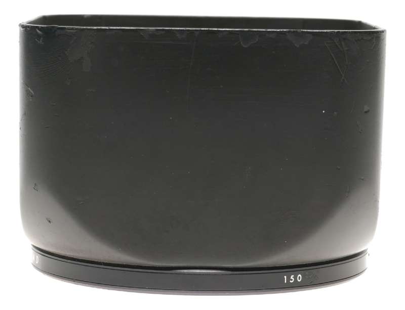 Hasselblad 150 black lens hood square lens shade original first f=150mm