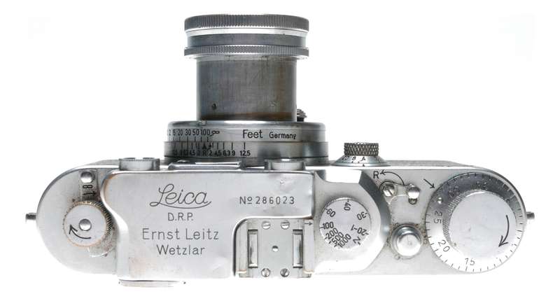Leica IIIb rangefinder Summar f=5cm 1:2 lens 35mm vintage film camera