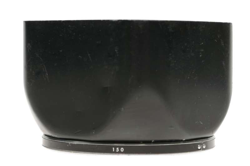 Square Hasselblad 150 black lens hood lens shade original first f=150mm