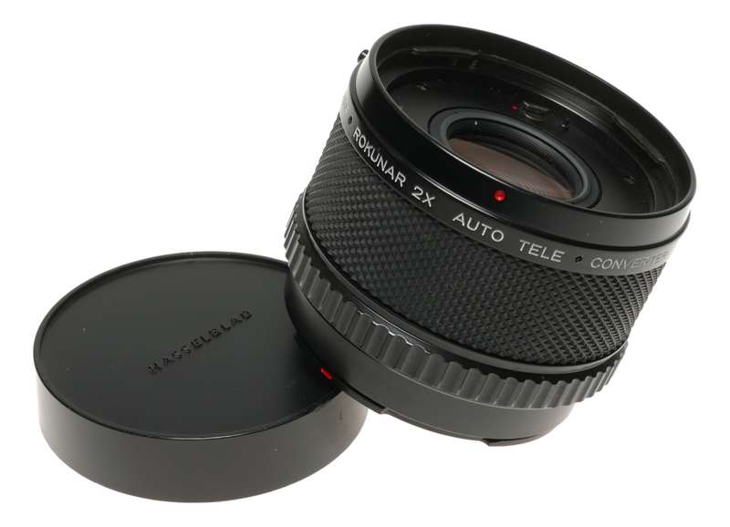 HBF ROKUNAR 2x Auto Tele Converter fits 500 CM Hasselblad cameras