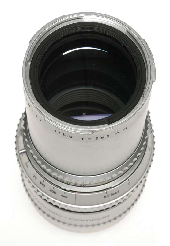 Sonnar Hasselblad 1:5.6/250 mm chrome V series 500 CM camera lens