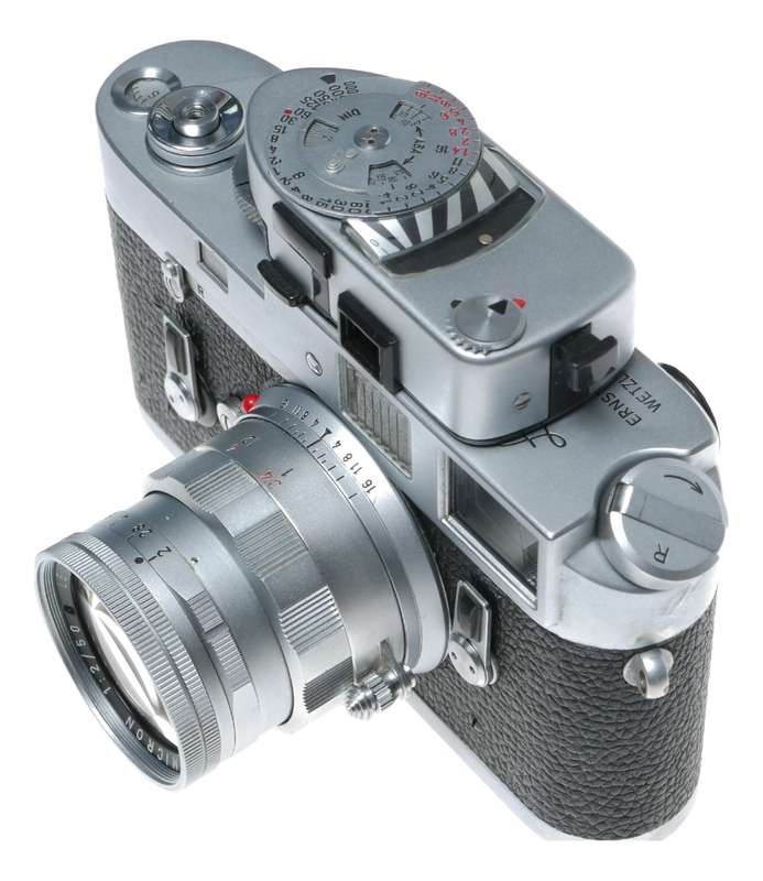 Leica M4 Camera 4 lenses set meter hood case 35mm, 50 Summicron, 90, 135 filters