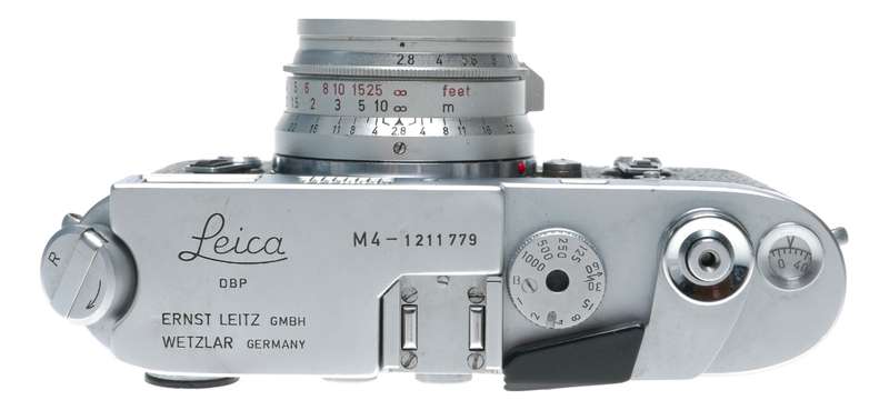 Leica M4 Camera 4 lenses set meter hood case 35mm, 50 Summicron, 90, 135 filters
