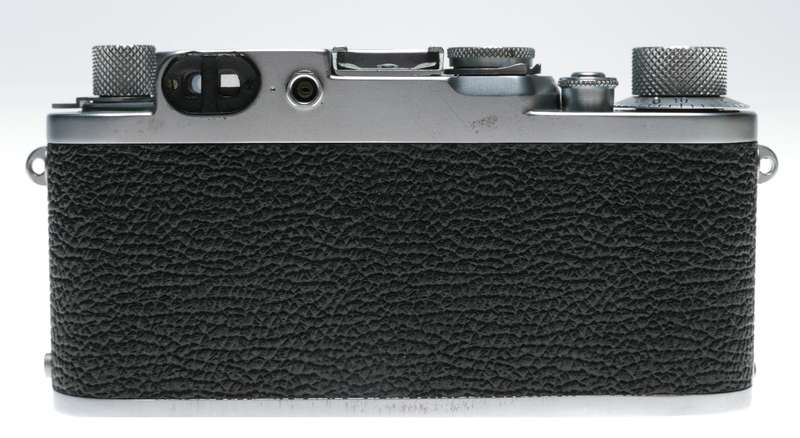 Leica IIf Vintage film camera Elmar 3.5/50 mm Collapsible red scale lens