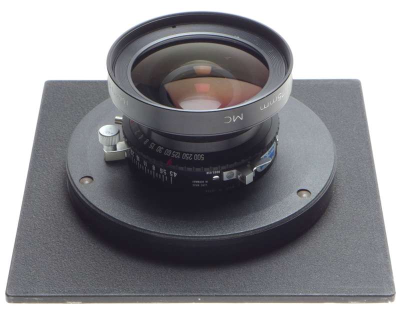 GRANDAGON-N 4.5/75mm Rodenstock lens SINAR F 4x5 large format camera f=75mm XTRA
