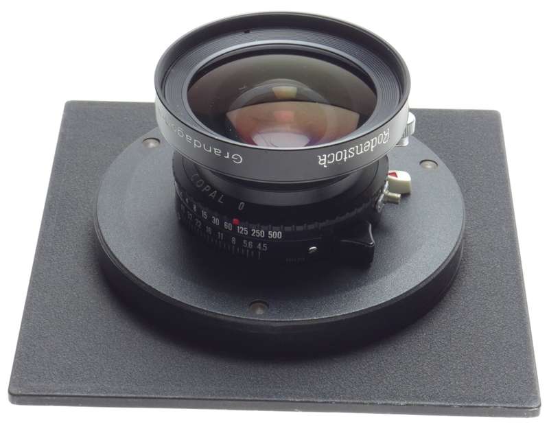 GRANDAGON-N 4.5/75mm Rodenstock lens SINAR F 4x5 large format camera f=75mm XTRA