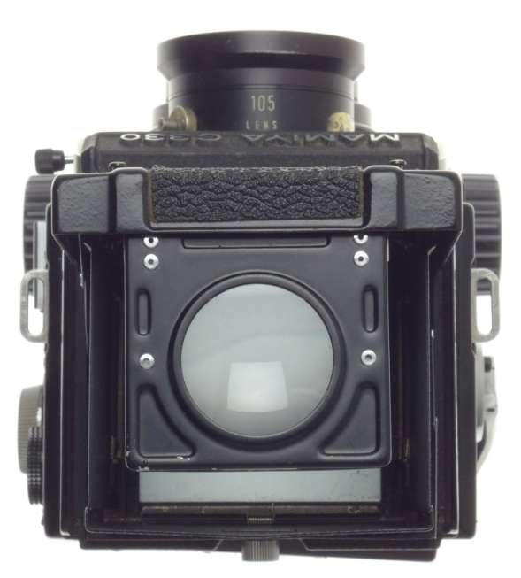 MAMIYA C330 PROFFESSIONAL 6x6 BLUE 3.5/105mm SEKOR LENS TLR MEDIUM FORMAT CAMERA