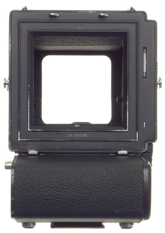 HASSELBLAD 500 EL/M CAMERA BODY WITH WAIST LEVEL FINDER BATTERY CONVERSION DONE