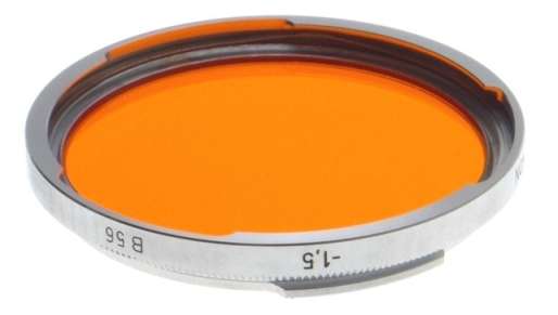 ZEISS IKON 3x CONTAREX -1.5 ORANGE 0 VINTAGE SLR CAMERA LENS 314 FILTER B56 CASE