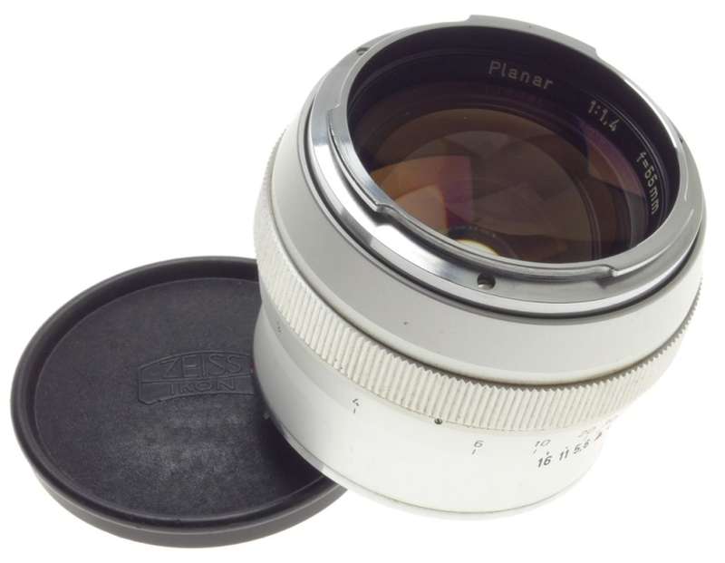 CARL ZEISS CONTAREX CHROME 1:1.4/55 PLANAR 1.4 f=55mm FAST PORTRAIT CAMERA LENS