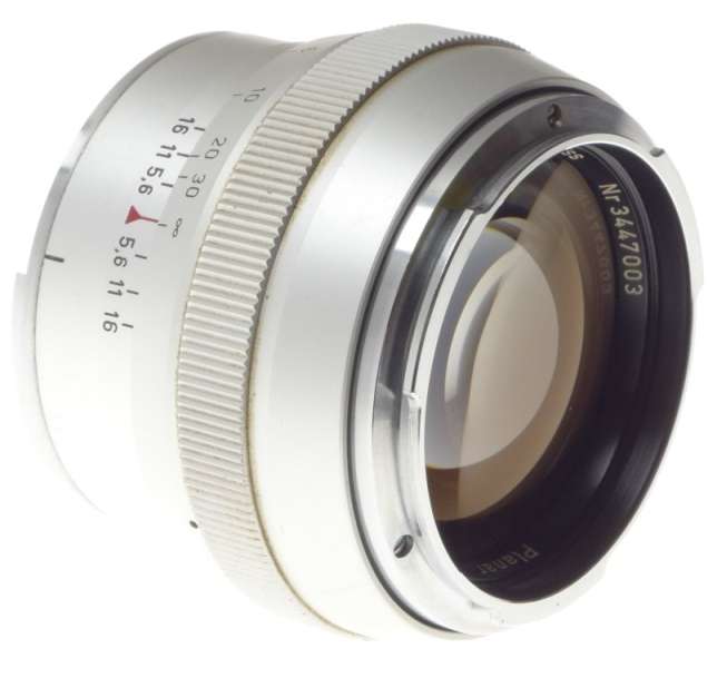 CARL ZEISS CONTAREX CHROME 1:1.4/55 PLANAR 1.4 f=55mm FAST PORTRAIT CAMERA LENS