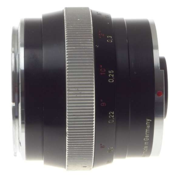ZEISS CONTAREX BLACK 1:2.8/25 DISTAGON 1:2.8 f=25mm SLR VINTAGE CAMERA LENS HOOD