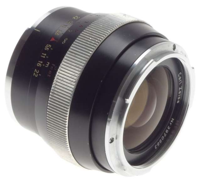 ZEISS CONTAREX BLACK 1:2.8/25 DISTAGON 1:2.8 f=25mm SLR VINTAGE CAMERA LENS HOOD