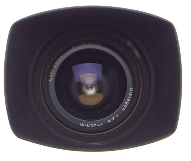 ZEISS CONTAREX BLACK 1:2.8/25 DISTAGON 1:2.8 f=25mm SLR VINTAGE CAMERA LENS HOOD