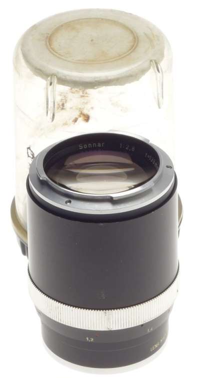 CARL ZEISS CONTAREX 1:2.8/135mm SONNAR f=135mm VINTAGE SLR CAMERA LENS KEEPER