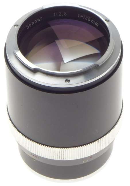 CARL ZEISS CONTAREX 1:2.8/135mm SONNAR f=135mm VINTAGE SLR CAMERA LENS KEEPER