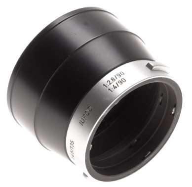 VERY CLEAN ELMAR 2.8/90 HEKTOR 4/135mm BLACK LEICA CAMERA LENS HOOD SHADE IUFOO