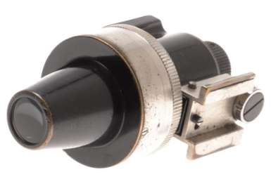 LEITZ BLACK ENAMEL PAINT LEICA UNIVERSAL RANGE FINDER VIEW FINDER VIDOM NICKEL