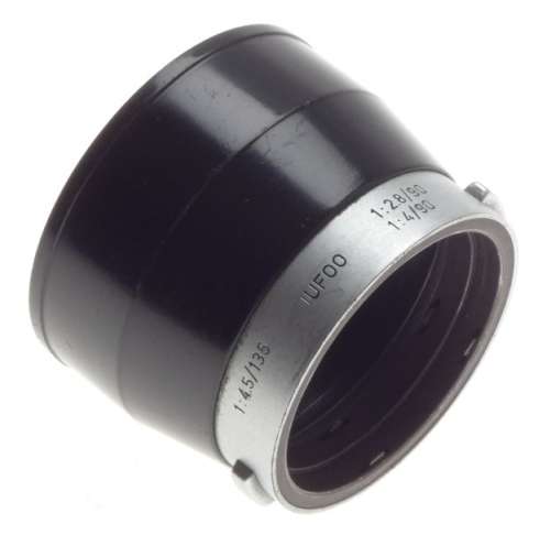 LEICA HEKTOR 4.5/135mm BLACK LENS HOOD IUFOO SHADE 1:2.8/90 LENS 4/90mm VINTAGE