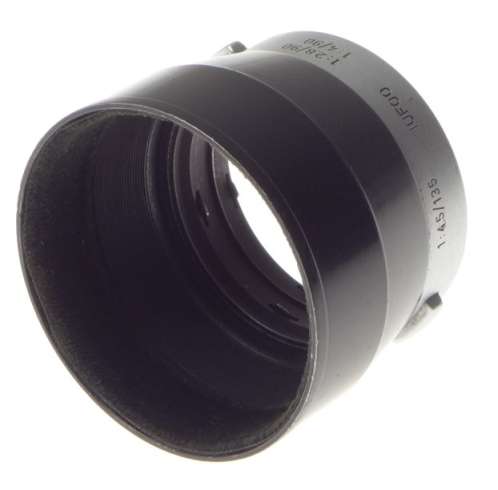 LEICA HEKTOR 4.5/135mm BLACK LENS HOOD IUFOO SHADE 1:2.8/90 LENS 4/90mm VINTAGE