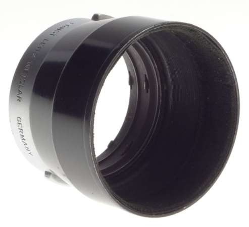 LEICA HEKTOR 4.5/135mm BLACK LENS HOOD IUFOO SHADE 1:2.8/90 LENS 4/90mm VINTAGE