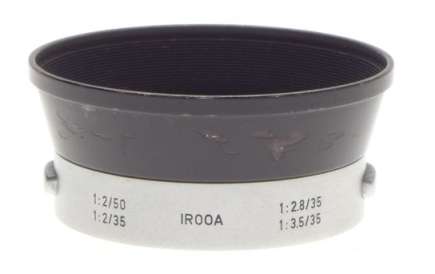 IROOA SUMMICRON 1:2/35mm SUMMARON 1:2.8/35mm LEICA USED CAMERA LENS HOOD SHADE