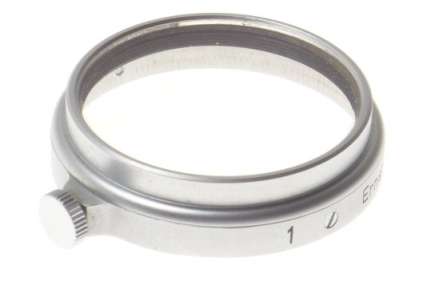 CHROME USED CLASSIC RETRO RANGEFINDER M39 SCREW MOUNT CAMERA LENS FILTER 1 UVa