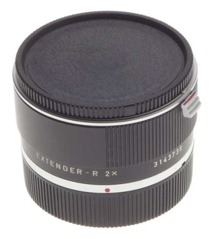 LEICA CAMERA LENS EXTENDER-R 2x LEITZ WETZLAR FITS SLR CAMERA LENSES USED CLEAN