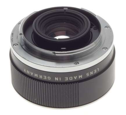 LEICA CAMERA LENS EXTENDER-R 2x LEITZ WETZLAR FITS SLR CAMERA LENSES USED CLEAN