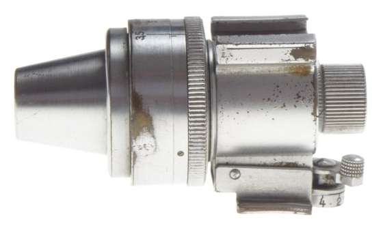 E.LEITZ WETZLAR CHROME VIDOM MULITFOCAL PARALAX CORRECTION LEICA CAMERA FINDER