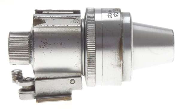 E.LEITZ WETZLAR CHROME VIDOM MULITFOCAL PARALAX CORRECTION LEICA CAMERA FINDER