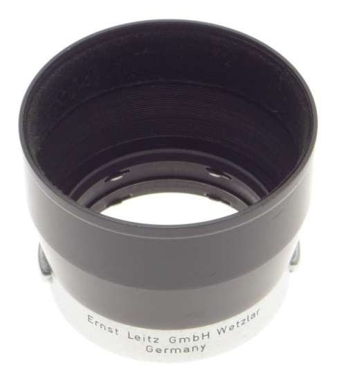 HEKTOR 13.5 BLACK VINTAGE LENS HOOD LEICA ELMAR 9cm LENS SHADE SNAP ON TYPE 90mm