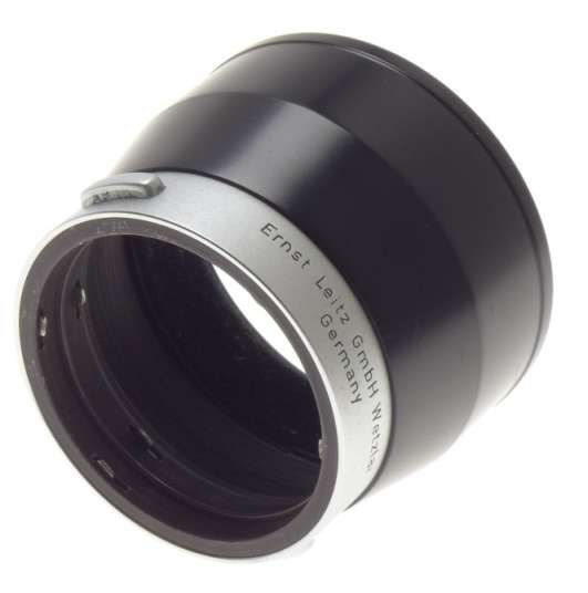 HEKTOR 13.5 BLACK VINTAGE LENS HOOD LEICA ELMAR 9cm LENS SHADE SNAP ON TYPE 90mm