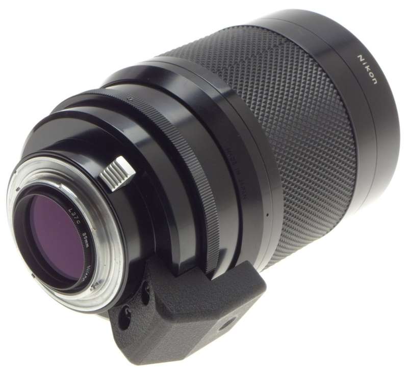 NIKON REFLEX-NIKKOR C 1:8 f=500mm MIRROR AI CAMERA LENS SLR 35mm HOOD CAPS MINT
