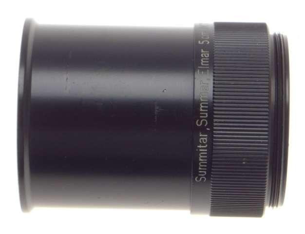 SUMMITAR SUMMAR ELMAR 5cm M1:1 LEICA BLACK PAINT MACRO ADAPTER MOUNT TUBE M39