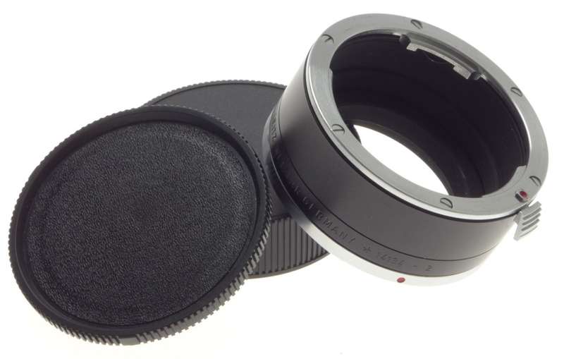 LEICA ADAPTER MOUNT 14134-2 and 14134-1 MINT SLR CAMERA LENS MOUNT DUAL SET