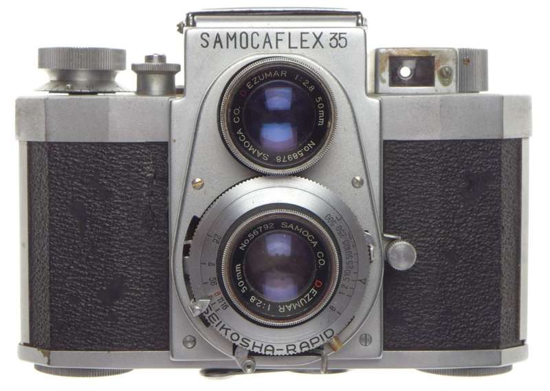 Samocaflex 35 TLR Just Serviced rangefinder rare camera ezumar 1:2.8/50mm cased
