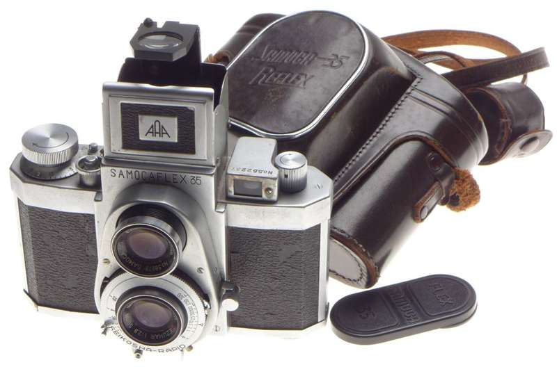 Samocaflex 35 TLR Just Serviced rangefinder rare camera ezumar 1:2.8/50mm cased