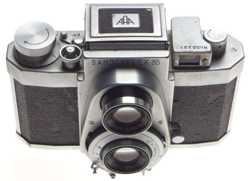 Samocaflex 35 TLR Just Serviced rangefinder rare camera ezumar 1:2.8/50mm cased