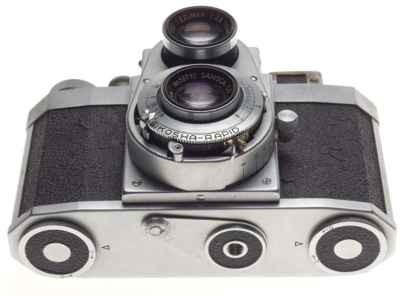 Samocaflex 35 TLR Just Serviced rangefinder rare camera ezumar 1:2.8/50mm cased