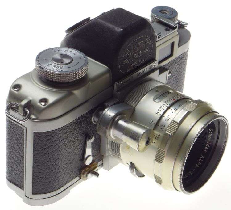 ALPA Mod 7 SLR vintage film camera Schneider prime XENON 1.9/50mm lens case rare