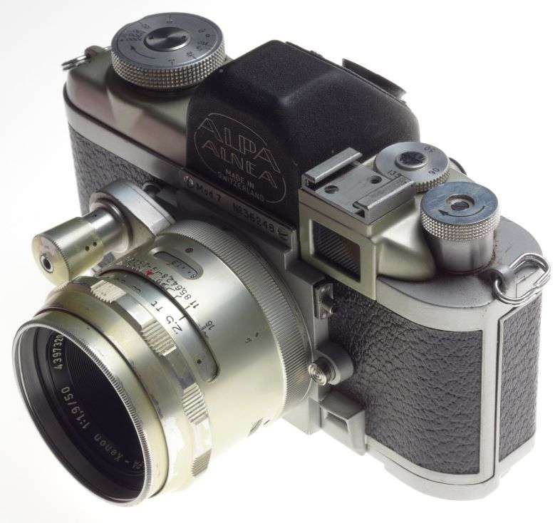 ALPA Mod 7 SLR vintage film camera Schneider prime XENON 1.9/50mm lens case rare