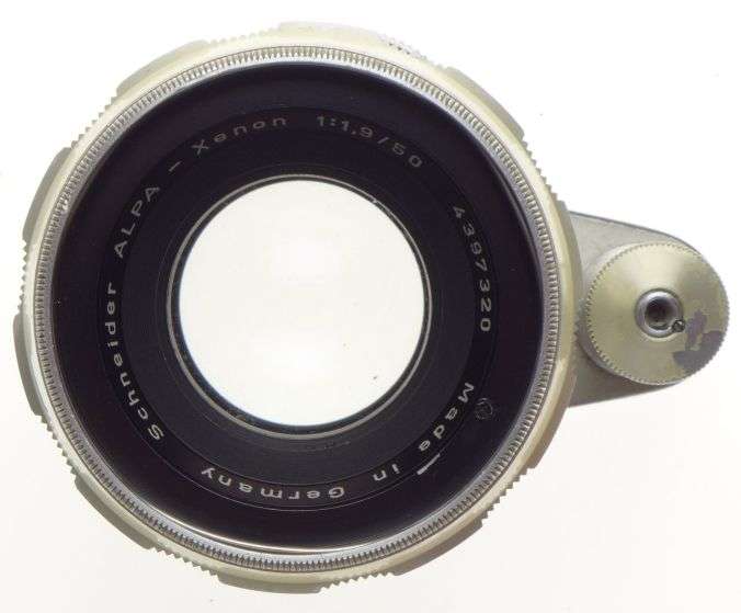 ALPA Mod 7 SLR vintage film camera Schneider prime XENON 1.9/50mm lens case rare