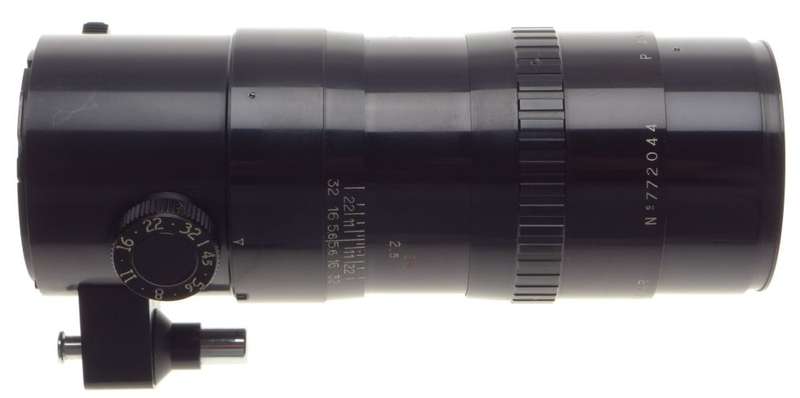 ALPA Angenieux Alitar 1:4.5/180 SLR prime camera lens f=180mm black rare clean