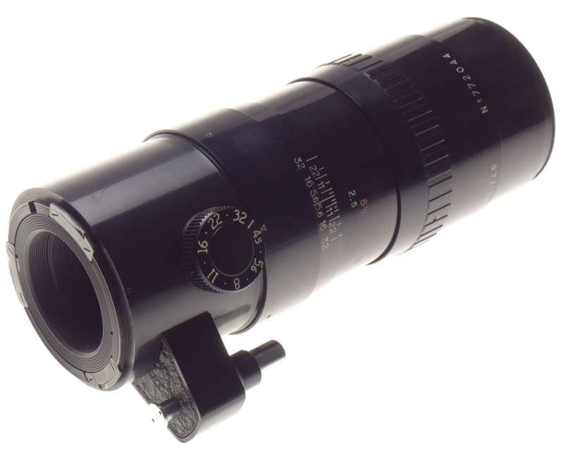 ALPA Angenieux Alitar 1:4.5/180 SLR prime camera lens f=180mm black rare clean