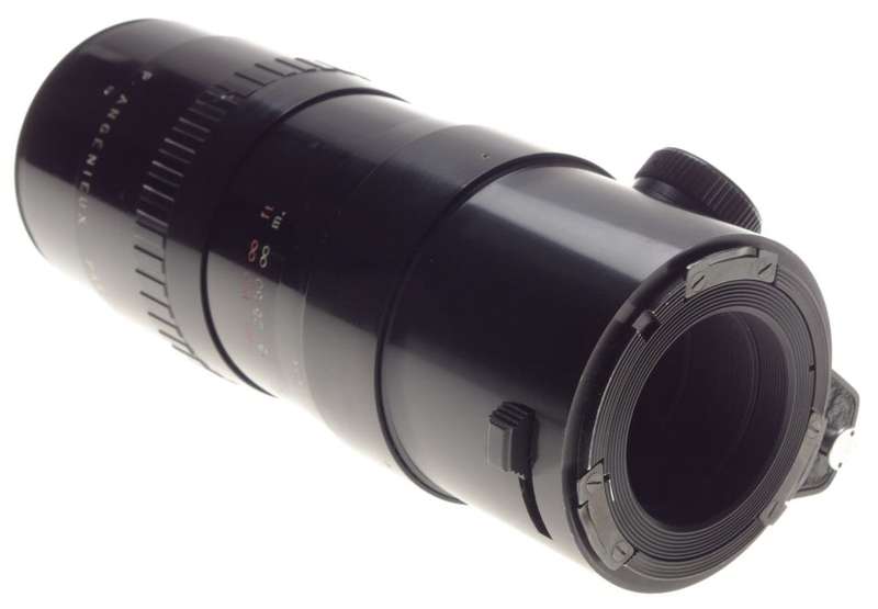 ALPA Angenieux Alitar 1:4.5/180 SLR prime camera lens f=180mm black rare clean