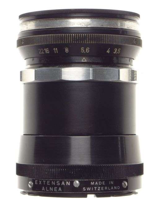 ALPA Schneider Tele-Xenar 1:3.5/90 prime SLR lens f=90mm cap ALNEA extensan tube