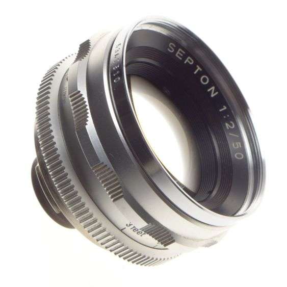 VOIGTLANDER Bessamatic 35mm SLR film camera SEPTON 2/50mm rare coated lens MINT