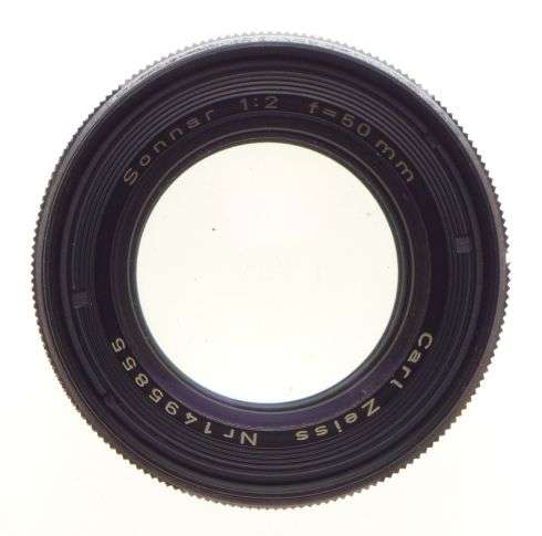 ZEISS IKON Contax IIIa rangefinder camera Sonnar 1:2/50 coated lens f=50mm cased